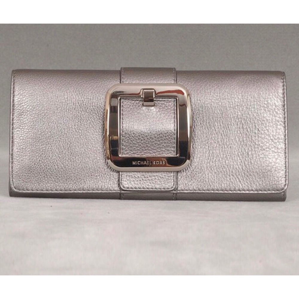 Sutton' Leather Clutch by MICHAEL MICHAEL KORS